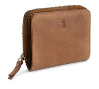 Berliner Bags Sara Petit Portefeuille en Cuir avec Protection RFID, Portemonnaie Compact pour Femme, Livré avec Boîte Cadeau - Marron