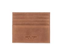 Berliner Bags Vintage Porte-Cartes en Cuir, Étui Crédit Slim avec Protection RFID et Coffret Cadeau, Accessoire Élégant pour Homme et Femme - Marron
