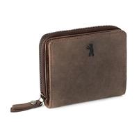 Berliner Bags Vintage Porte-Monnaie en Cuir Sara, Petit Portefeuille avec Protection RFID Certifiée TÜV et Coffret Cadeau, pour Femme - Marron