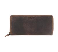 Berliner Bags Vintage Portefeuille en Cuir Palma, Grand Porte-Monnaie avec Protection RFID Certifiée TÜV et Coffret Cadeau, pour Femme - Marron