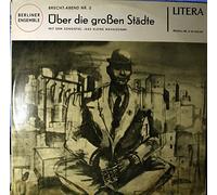 Berliner Ensemble ? Bertolt Brecht - Abend Nr. 2 : Über Die Grossen Städte, Mit Dem Songspiel "Das Kleine Mahagonny" - LITERA - 8 60 034-035
