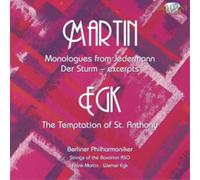 Berliner Philharmon Martin: Monologues from Jedermann/Der Sturm - Excerpts (CD)
