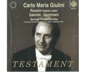 Berliner Philharmoni - Carlo maria giulini, direction