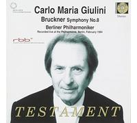 Berliner Philharmoni - Giulini Dirige Bruckner Sinfonia N.8 [Import]