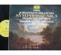 Berliner Philharmoniker - Johannes Brahms - Claudio Abbado , Staatskapelle Dresden - Symphonie Nr. 3 o Haydn-Variationen - Deutsche Grammophon - 2535 293