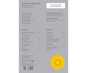 Berliner Philharmoniker - Mahler: Symphonies Nos. 1-10 (17 LP)