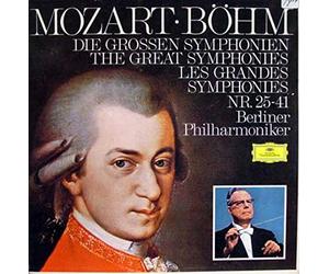 BERLINER PHILHARMONIKER MOZART BOHM great symphonies 7 LP Used_VeryGood2721 007 Vinyl