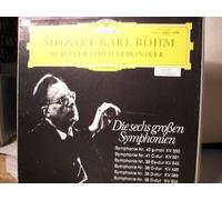 BERLINER PHILHARMONIKER - MOZART - DIE SECHS GROßEN SYMPHONIEN - BERLINER PHILHARMONIKER/KARL BÖHM - 3LP-BOX - DEUTSCHE GRAMMOPHON - SONDERAUFLAGE - VINYL