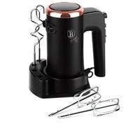 BERLINGER HAUS Batteur à main avec accessoires Black Rose Collection | Puissant et élégant