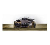 Berlinger Haus Berlinghaus Bh-1474 Set De Casseroles En Granit Avec Couvercle En Verre - Bh/1474