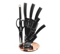 BERLINGER HAUS BH-2421 COFFRET DE COUTEAUX BLACK ROSE AVEC SUPPORT