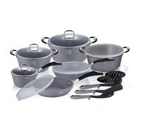 BERLINGER HAUS BH-6196 ENSEMBLE DE CUISINE EN GRANIT ASPECT PIERRE