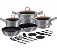 Berlinger Haus Bh-7044 Batterie De Cuisine 17 Pièces Moonlight