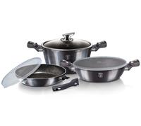 BERLINGER HAUS BH-7052 ENSEMBLE DE CASSEROLES ET POÊLES CARBON PRO