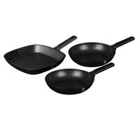 Berlinger Haus Bh / 7096 Monaco Collection Poêles Set 3 Parties en Noir Cuisine