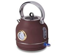 Berlinger Haus Bouilloire 1,7 l avec thermomètre Leonardo Collection, élégante, puissante et pratique, bordeaux mat