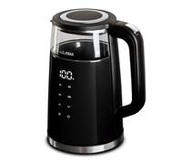 Berlinger Haus Bouilloire avec réglage de la température numérique 1,7 l Black Silver Collection BH-9476