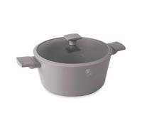 BERLINGER HAUS Casserole avec revêtement en titane et couvercle 28 cm Taupe Collection | Qualité supérieure et facile à utiliser