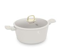 BERLINGER HAUS Casserole avec revêtement en titane et couvercle, 30 cm, collection Sahara, élégante et respectueuse de l'environnement