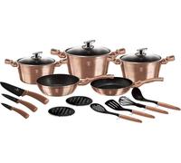 Berlinger Haus Garnki 17 Elememtów Metallic Rose GoldBH6161