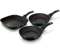 Berlinger Haus lot de 3 poeles en titane Metallic Line BH6167