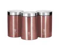 Berlinger Haus lot de 3 récipients de cuisine I-rose BH6270