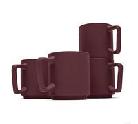 Berlinger Haus Lot de 4 tasses de 300 ml Leonardo Collection de qualité supérieure, élégantes et pratiques
