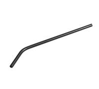 Berlinger Haus Lot de 6 pailles en acier inoxydable, noires, durables et sûres