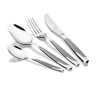 Berlinger Haus Matt-Mirror Ménagère 24-Piece Acier Inoxydable, Set de Couverts de Table 6 Personnes, Household, Camping, Hotels, Finition Polie/Mat, Cutlery Set Modern Elegant Design