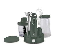 Berlinger Haus - Mixeur plongeant avec accessoires, collection vert mat - vert