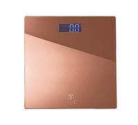 Berlinger Haus, Pèse Personne Numérique, 150 Kg, écran LCD, Arrêt automatique, Collection Rose Gold, BH/9353, outil idéal pour surveiller votre poids et votre santé au quotidien