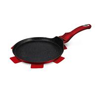 BERLINGER HAUS - Poêle à crêpes 28 cm Metallic Line Bordeaux Edition