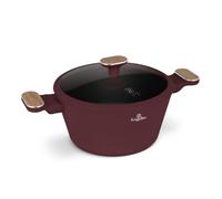 Berlinger Haus Poêle en titane 24 cm avec couvercle - Leonardo Nordic Collection - Antiadhésive - Durable - Tous feux dont induction - Design élégant - Cuisine de qualité supérieure