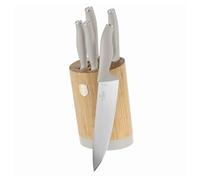 Berlinger Haus Sahara Collection BH-2755 Lot de 6 couteaux en bambou avec support