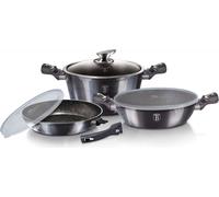 Berlinger Haus Set De Casseroles Et Poêles Bh-7052 Carbon Pro