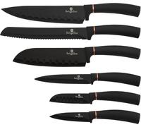 Berlinger Haus set de couteaux 6 éléments Black Rose Gold BH2337
