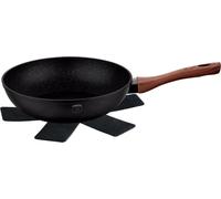 Berlinger Haus wok avec revetement en granit 28cm 3,2l Ebony Rosewood BH1719