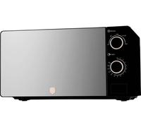 BerlingerHaus BH9900 Micro-ondes noir, or rose 1100 W avec réglage manuel de la température, minuteur tictac