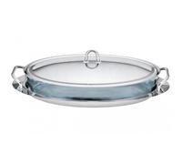 BERLINGERHAUS Bol de service avec plateau acier inoxydable / verre 3 L BH-1385