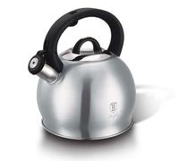 BERLINGERHAUS Bouilloire sifflante en acier inoxydable 3 L Moonlight Edition BH-6416