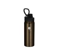BERLINGERHAUS Bouteille de sport en acier inoxydable 18/10 Noir brillant Collection 0,54 l BH-7760