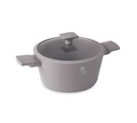 BERLINGERHAUS Casserole avec surface en titane et couvercle 24 cm Collection Taupe BH-8101
