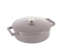 BERLINGERHAUS Cocotte en fonte avec couvercle 26 cm Taupe Collection BH-6527