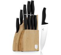 BERLINGERHAUS Ensemble de couteaux avec support BAMBOO 10 pcs. Matte Black Collection BH-2979