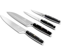 BERLINGERHAUS Ensemble de couteaux en acier inoxydable 4 pcs. Matte Black Collection BH-3135
