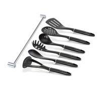 BERLINGERHAUS Kuchynské náčinie s nástenným držiakom 7 ks Royal Black Collection BH-6327