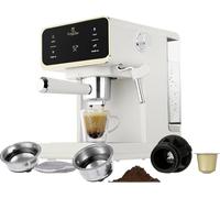 BerlingerHaus Machine à expresso sahara 950 W compatible pad E.S.E, écran, avec fonction chauffe-tasse
