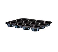 BERLINGERHAUS Moule à muffins antiadhésif 12 pièces Aquamarine Metallic Line BH-1551