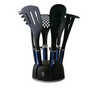 BERLINGERHAUS Outils de cuisine sur socle set de 7 Aquamarine Metallic Line BH-6245