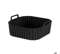 BERLINGERHAUS Panier en silicone pour friteuse à air chaud Collection Noir Mat BH-8886